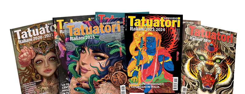 Cover Annuari Tatuatori Italiani