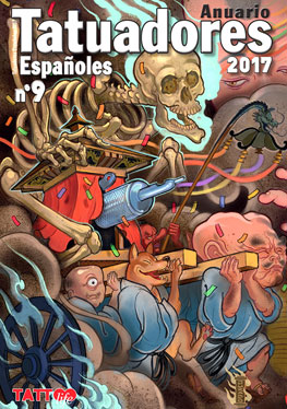 Portada del Anuario de los Tatuadores Españoles