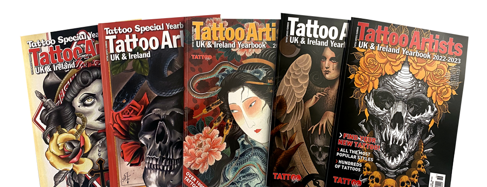 Cover UK & Ireland Tattoo Artists Yearbooks